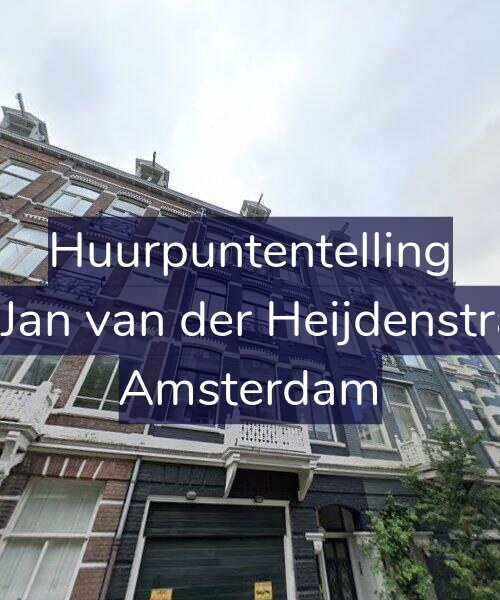 Foto gevel Huurpuntentelling voor Tweede Jan van der Heijdenstraat 74-2, Amsterdam