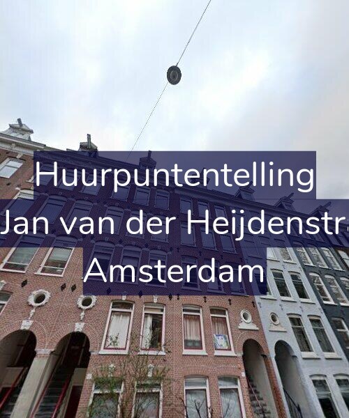 Foto gevel Huurpuntentelling voor Tweede Jan van der Heijdenstraat 63-2, Amsterdam