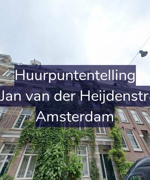 Foto gevel Huurpuntentelling voor Tweede Jan van der Heijdenstraat 83-2, Amsterdam