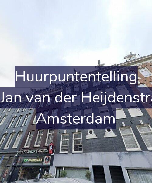Foto gevel Huurpuntentelling voor Tweede Jan van der Heijdenstraat 45-3, Amsterdam