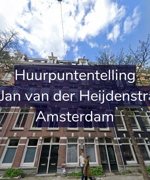 Foto gevel Huurpuntentelling voor Tweede Jan van der Heijdenstraat 21-B, Amsterdam
