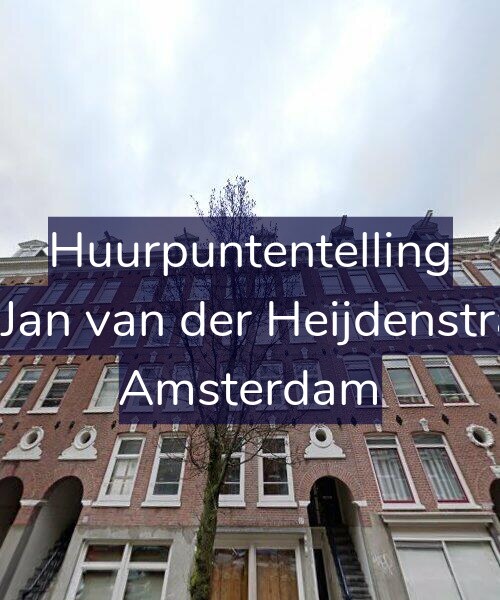 Foto gevel Huurpuntentelling voor Tweede Jan van der Heijdenstraat 57-3, Amsterdam
