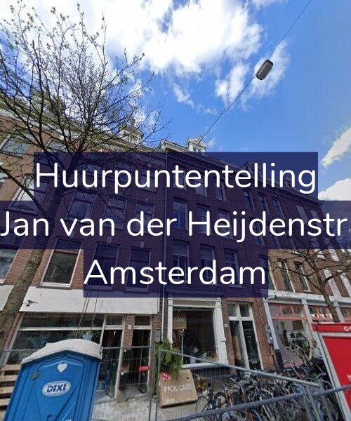 Foto gevel Huurpuntentelling voor Tweede Jan van der Heijdenstraat 39-1, Amsterdam