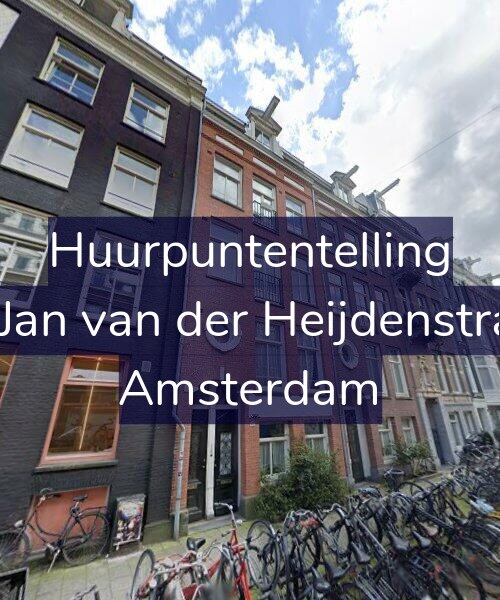 Foto gevel Huurpuntentelling voor Tweede Jan van der Heijdenstraat 40-H, Amsterdam