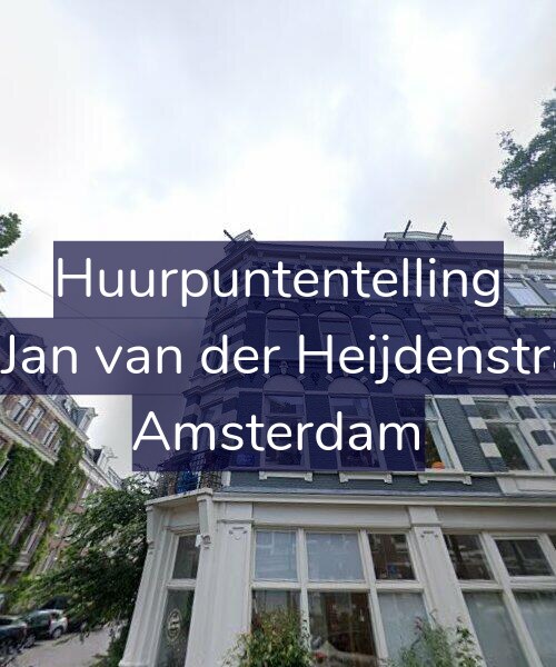 Foto gevel Huurpuntentelling voor Tweede Jan van der Heijdenstraat 70-3, Amsterdam
