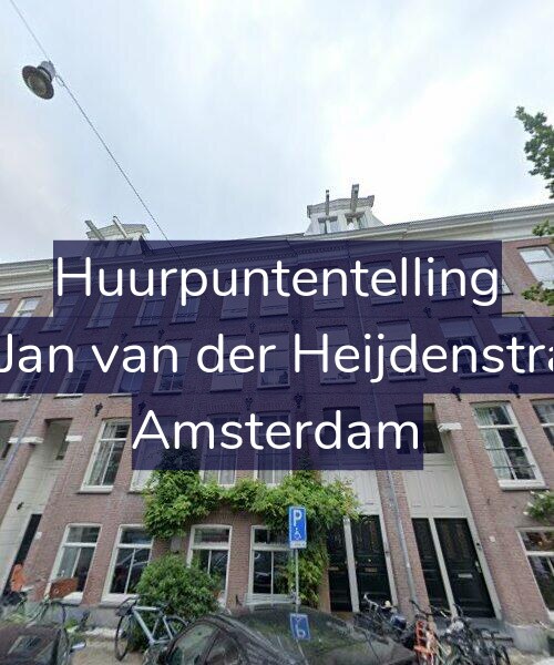 Foto gevel Huurpuntentelling voor Tweede Jan van der Heijdenstraat 93-A, Amsterdam