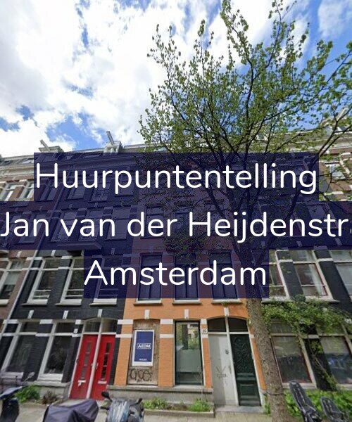 Foto gevel Huurpuntentelling voor Tweede Jan van der Heijdenstraat 25-1, Amsterdam