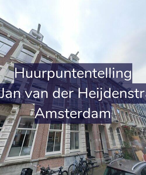 Foto gevel Huurpuntentelling voor Tweede Jan van der Heijdenstraat 82-1, Amsterdam