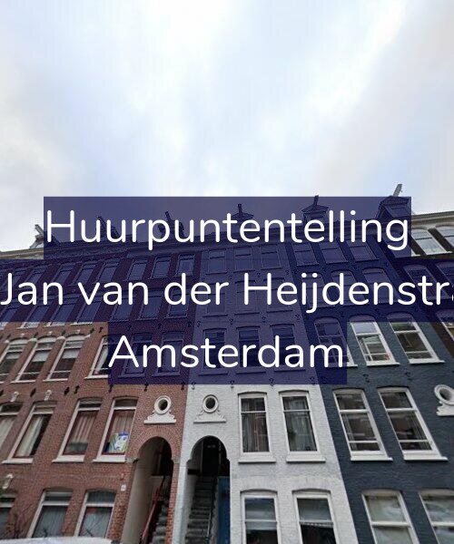 Foto gevel Huurpuntentelling voor Tweede Jan van der Heijdenstraat 65-2, Amsterdam