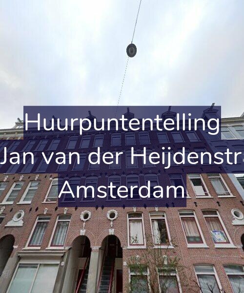 Foto gevel Huurpuntentelling voor Tweede Jan van der Heijdenstraat 61-3, Amsterdam