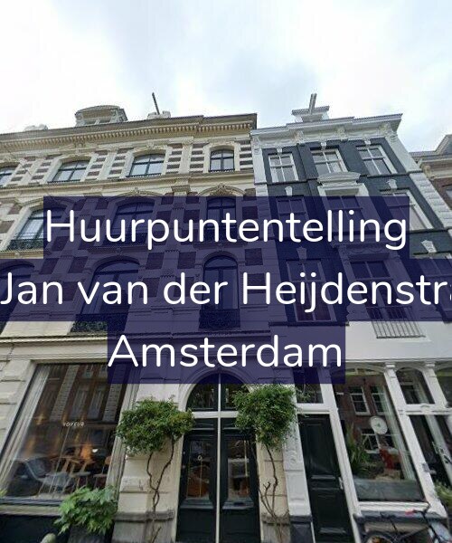 Foto gevel Huurpuntentelling voor Tweede Jan van der Heijdenstraat 94-1, Amsterdam
