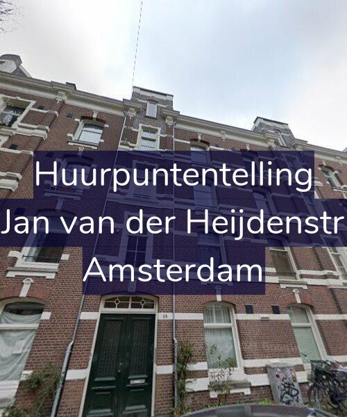 Foto gevel Huurpuntentelling voor Tweede Jan van der Heijdenstraat 68-F, Amsterdam