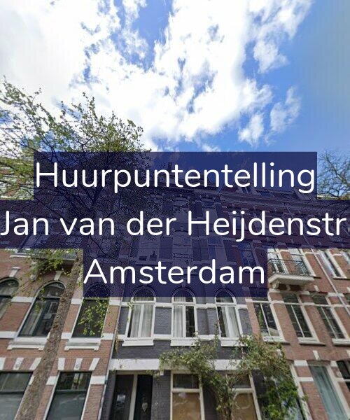 Foto gevel Huurpuntentelling voor Tweede Jan van der Heijdenstraat 15-3, Amsterdam