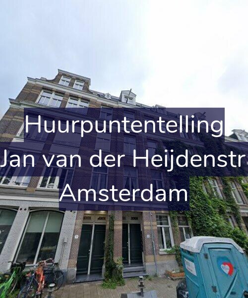 Foto gevel Huurpuntentelling voor Tweede Jan van der Heijdenstraat 81-1, Amsterdam