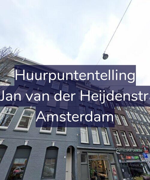 Foto gevel Huurpuntentelling voor Tweede Jan van der Heijdenstraat 41-3, Amsterdam