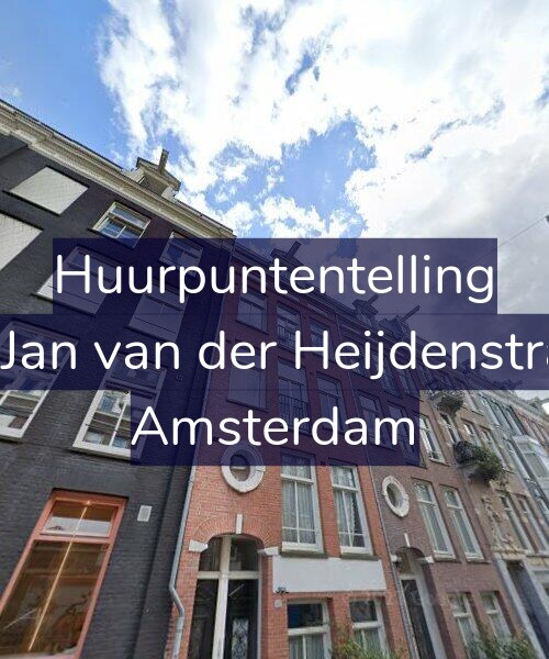 Foto gevel Huurpuntentelling voor Tweede Jan van der Heijdenstraat 40-3, Amsterdam