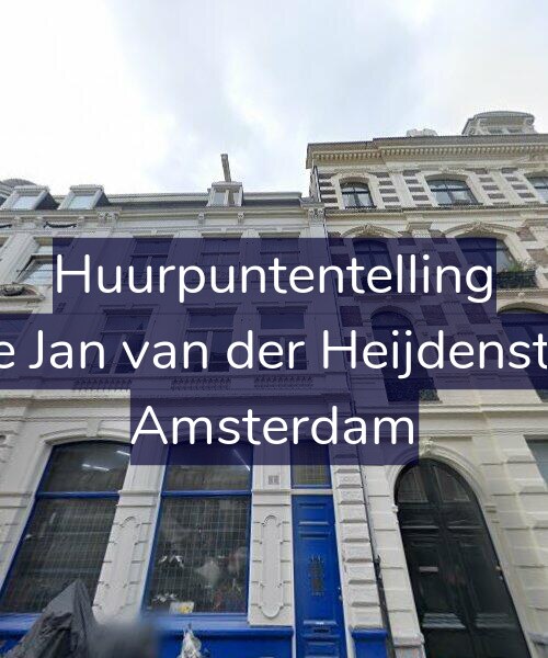 Foto gevel Huurpuntentelling voor Tweede Jan van der Heijdenstraat 98, Amsterdam