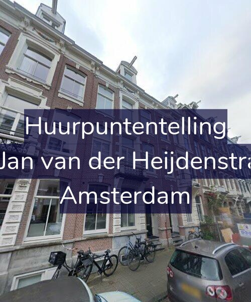 Foto gevel Huurpuntentelling voor Tweede Jan van der Heijdenstraat 82-H, Amsterdam