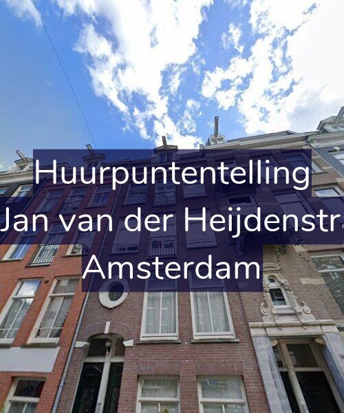 Foto gevel Huurpuntentelling voor Tweede Jan van der Heijdenstraat 38-2, Amsterdam