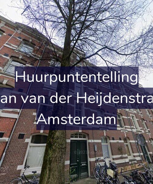 Foto gevel Huurpuntentelling voor Tweede Jan van der Heijdenstraat 58-3R, Amsterdam