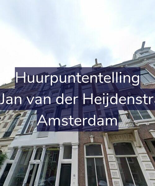 Foto gevel Huurpuntentelling voor Tweede Jan van der Heijdenstraat 92-2, Amsterdam