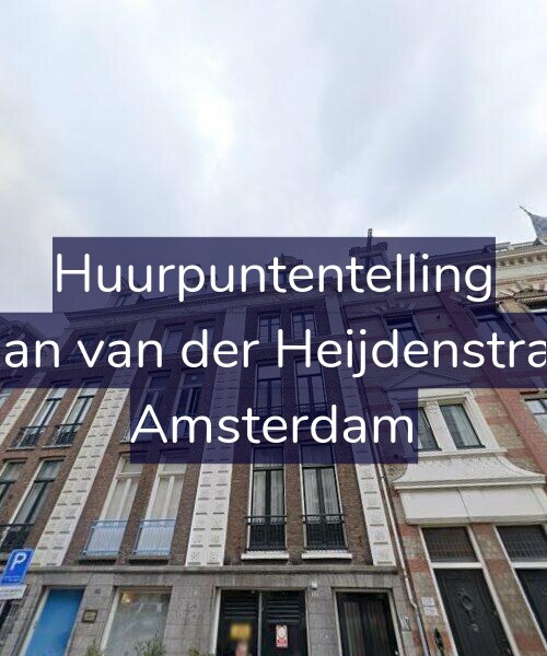 Foto gevel Huurpuntentelling voor Tweede Jan van der Heijdenstraat 107-3, Amsterdam