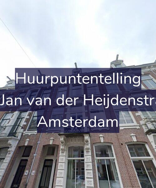 Foto gevel Huurpuntentelling voor Tweede Jan van der Heijdenstraat 84-3, Amsterdam