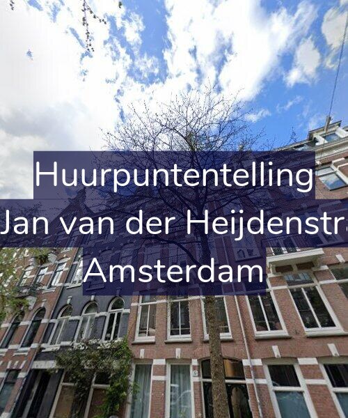 Foto gevel Huurpuntentelling voor Tweede Jan van der Heijdenstraat 17-3, Amsterdam