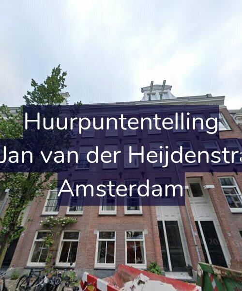 Foto gevel Huurpuntentelling voor Tweede Jan van der Heijdenstraat 97-B, Amsterdam