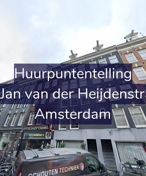 Foto gevel Huurpuntentelling voor Tweede Jan van der Heijdenstraat 45-1, Amsterdam