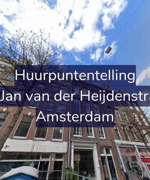 Foto gevel Huurpuntentelling voor Tweede Jan van der Heijdenstraat 39-2, Amsterdam