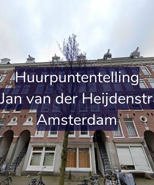 Foto gevel Huurpuntentelling voor Tweede Jan van der Heijdenstraat 57-4, Amsterdam