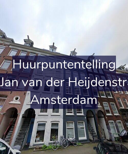 Foto gevel Huurpuntentelling voor Tweede Jan van der Heijdenstraat 67-4, Amsterdam