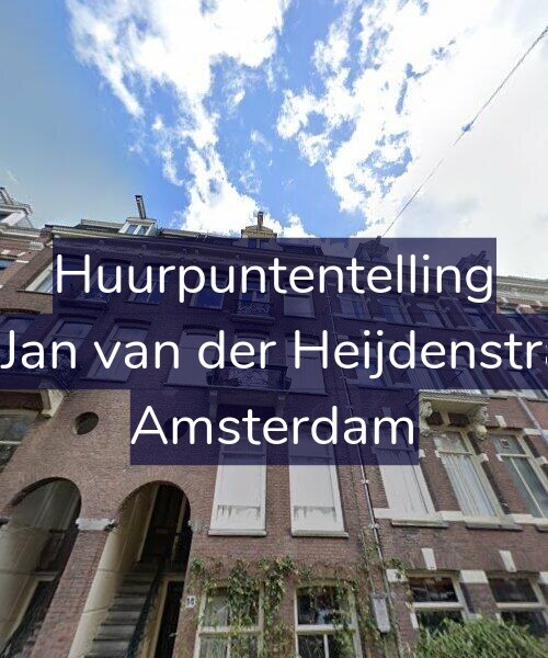 Foto gevel Huurpuntentelling voor Tweede Jan van der Heijdenstraat 14-2, Amsterdam