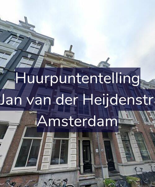 Foto gevel Huurpuntentelling voor Tweede Jan van der Heijdenstraat 90-1, Amsterdam