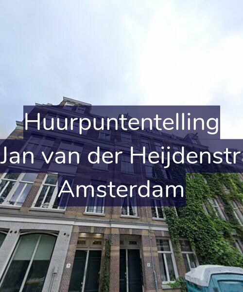 Foto gevel Huurpuntentelling voor Tweede Jan van der Heijdenstraat 81-2, Amsterdam