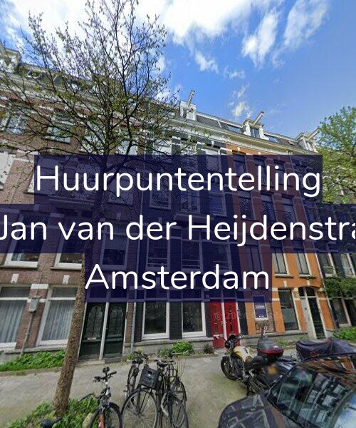Foto gevel Huurpuntentelling voor Tweede Jan van der Heijdenstraat 23-H, Amsterdam