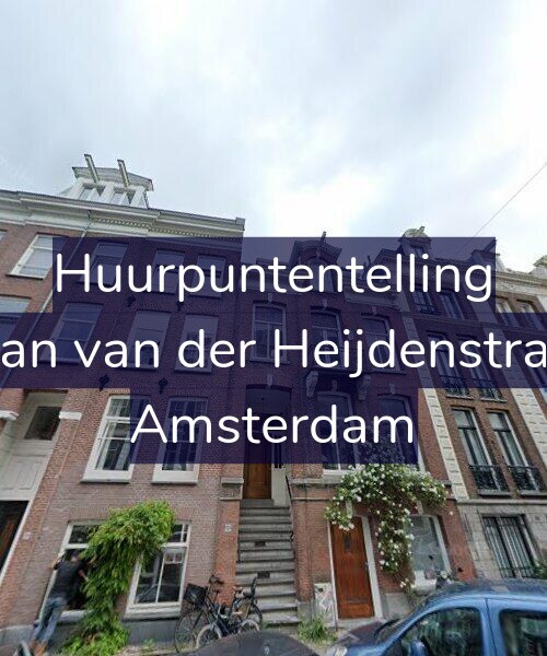 Foto gevel Huurpuntentelling voor Tweede Jan van der Heijdenstraat 101-A, Amsterdam