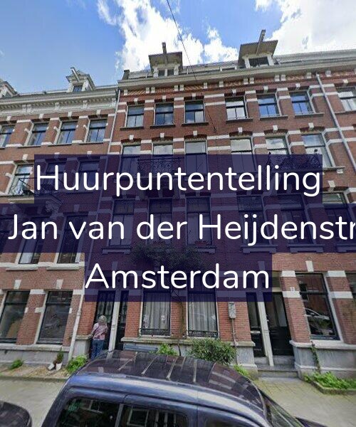 Foto gevel Huurpuntentelling voor Tweede Jan van der Heijdenstraat 4-H, Amsterdam