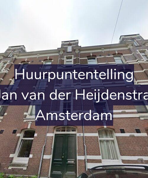 Foto gevel Huurpuntentelling voor Tweede Jan van der Heijdenstraat 64-2L, Amsterdam