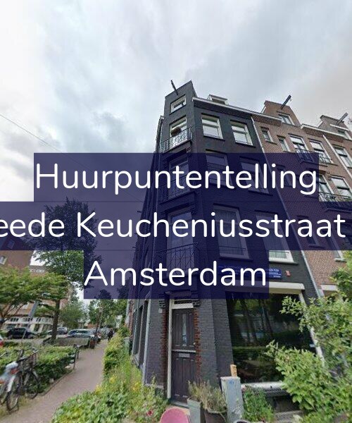 Foto gevel Huurpuntentelling voor Tweede Keucheniusstraat 4-2, Amsterdam