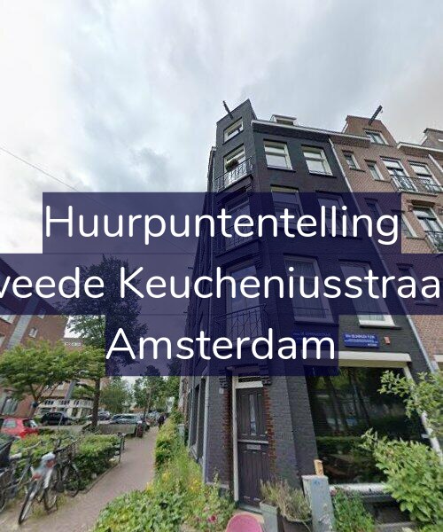 Foto gevel Huurpuntentelling voor Tweede Keucheniusstraat 2, Amsterdam