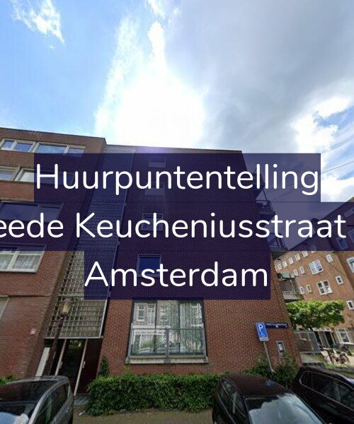 Foto gevel Huurpuntentelling voor Tweede Keucheniusstraat 7-C, Amsterdam