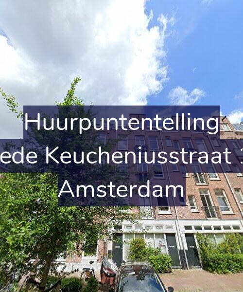 Foto gevel Huurpuntentelling voor Tweede Keucheniusstraat 10-1, Amsterdam