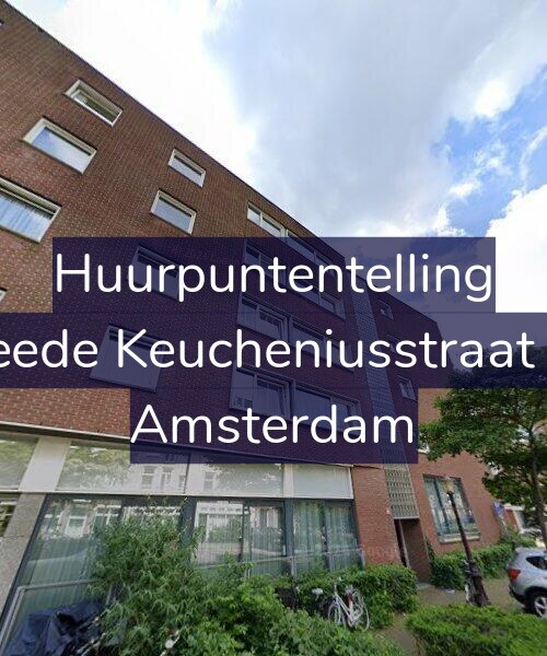 Foto gevel Huurpuntentelling voor Tweede Keucheniusstraat 5-B, Amsterdam
