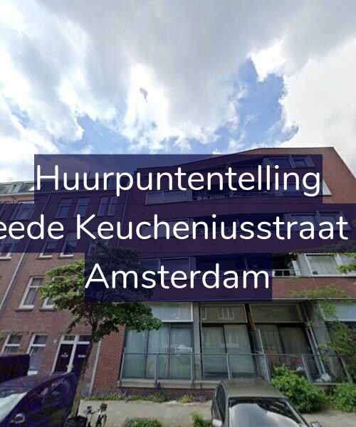 Foto gevel Huurpuntentelling voor Tweede Keucheniusstraat 1-B, Amsterdam