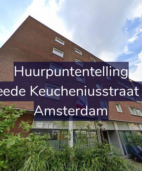 Foto gevel Huurpuntentelling voor Tweede Keucheniusstraat 3-B, Amsterdam
