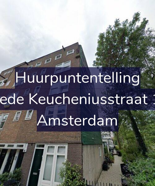 Foto gevel Huurpuntentelling voor Tweede Keucheniusstraat 19-1, Amsterdam