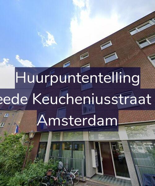 Foto gevel Huurpuntentelling voor Tweede Keucheniusstraat 3-A, Amsterdam