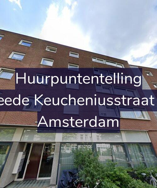 Foto gevel Huurpuntentelling voor Tweede Keucheniusstraat 5-E, Amsterdam